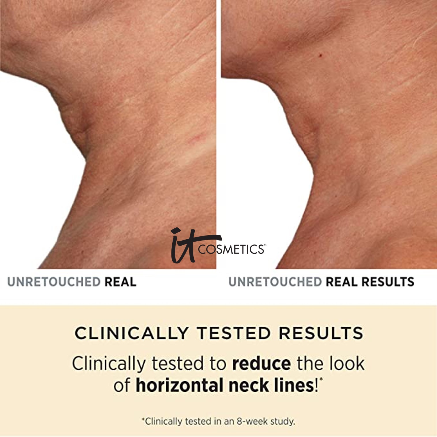 IT Cosmetics Confidence in a Neck Cream Moisturizer 80ml ครีมบำรุงผิวบริเวณลำคอสูตรลดริ้วรอยเหี่ยวย่นประสิทธิภาพสูงจากต่างประเทศ