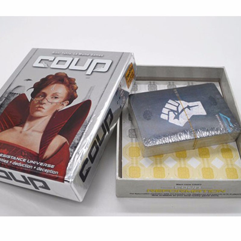 COUP BOARD GAME บอดร์เกมสุดปัง คิดวิเคราะห์ กลยุทธ์ เกมส์กระดาน English Version