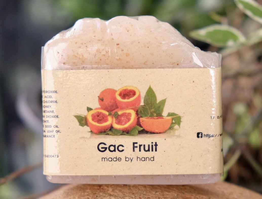 สบู่สมุนไพรฟักข้าว Gac Herbal Soap
