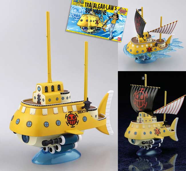 GRAND SHIP COLLECTION 02 TRAFALGAR LAW'S SUBMARINE แท้