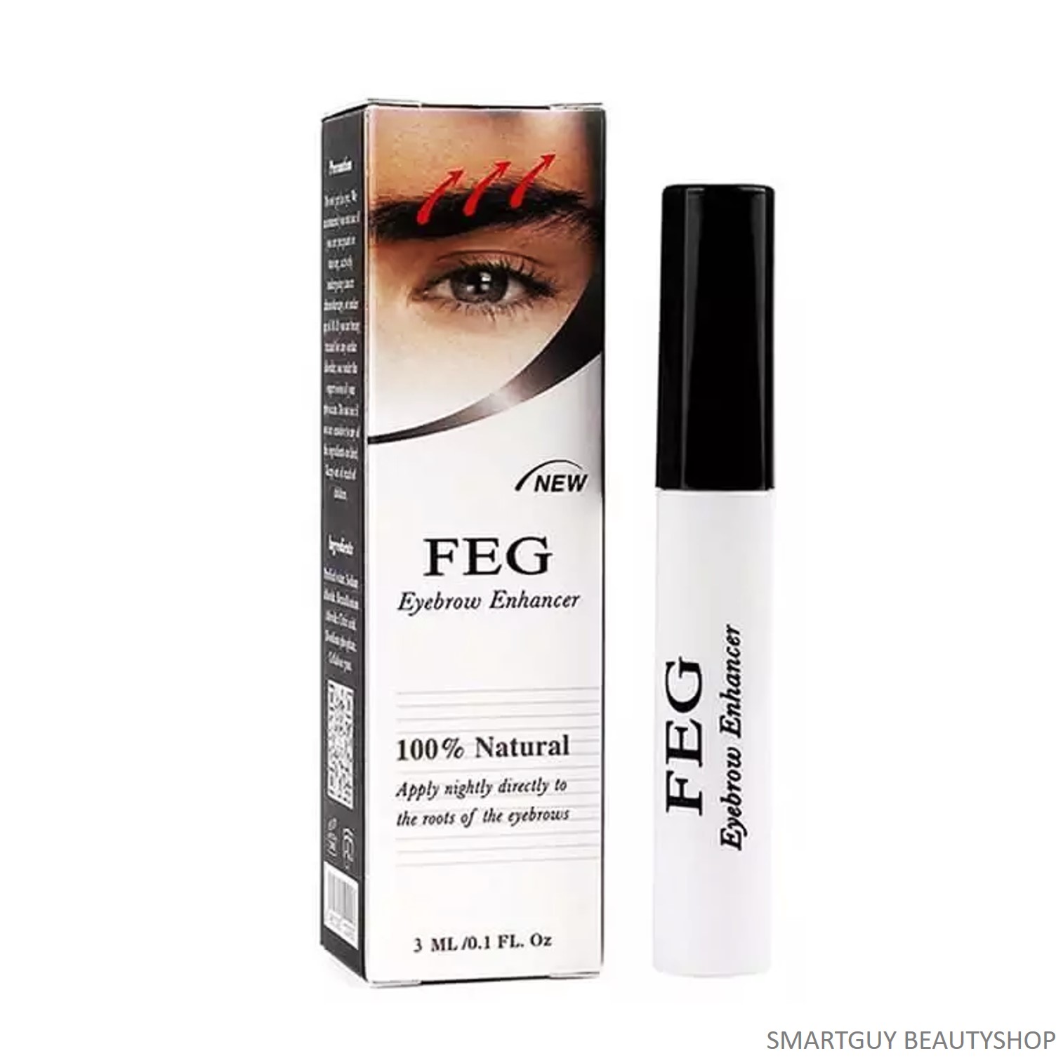 FEG Eyebrow Enhancer Growth Treatment Serum 3ml เซรั่มบำรุงและกระตุ้นการขึ้นใหม่ของคิ้วได้อย่างเป็นธรรมชาติ