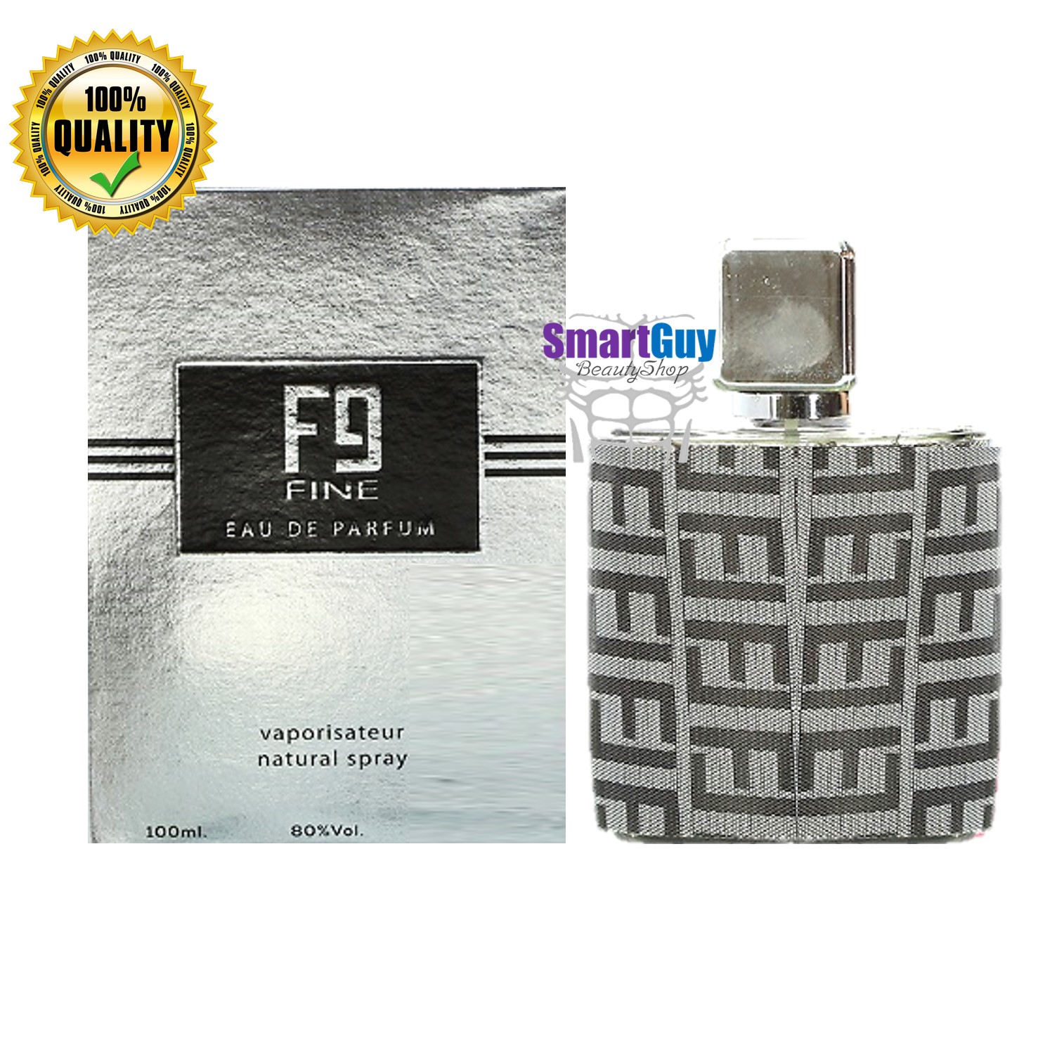 F9 FINE Eau De Parfum MB Parfums 100ml. น้ำหอมนำเข้าของแท้สำหรับผู้ชายกลิ่นไฮโซหรูหราอบอุ่นผสานความเซ็กซี่น่าค้นหาชวนเข้ามาสัมผัสใกล้ๆ