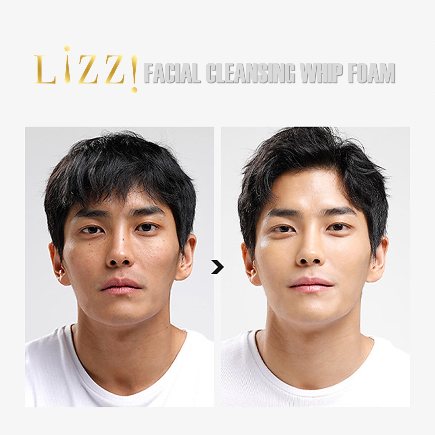 LiZZ FACIAL CLEANSING WHIP FOAM 150ML วิปโฟมทำความสะอาผิวหน้าสูตรพรีเมี่ยมผิวนุ่มเนียนใสในครั้งแรกที่ใช้