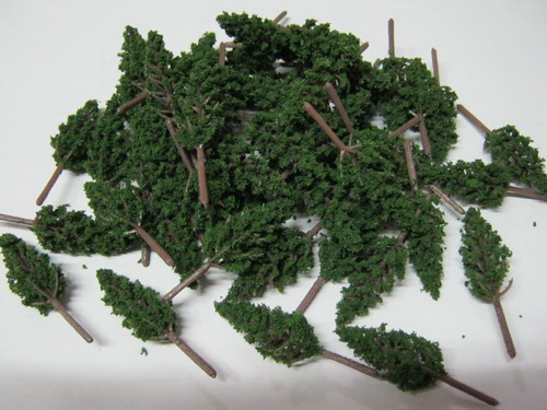 ต้นสน สูง 4.8 ซ.ม. (N Z scale) / 25 ต้น