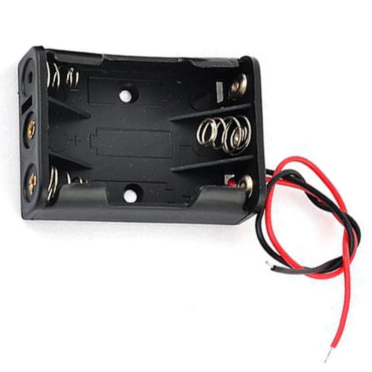 กล่องแบตเตอรี่ 3 x AAA (4.5V)
