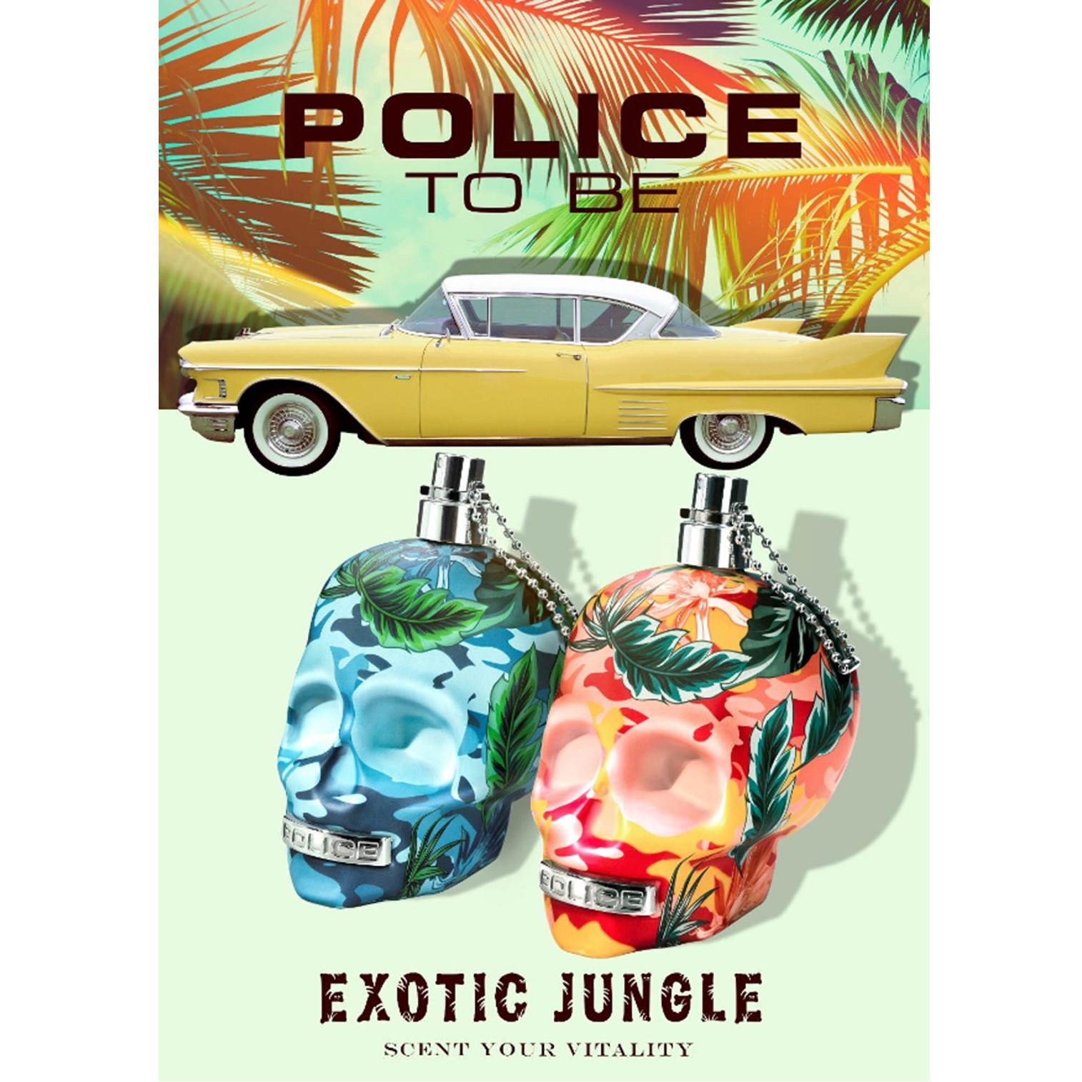 Police To Be Exotic Jungle For Men Eau de Toilette 125ml น้ำหอมกลิ่นสุดพิเศษใหม่ล่าสุดจากแบรนด์โปลิสสินค้าลิขสิทธิ์แท้จำนวนจำกัด
