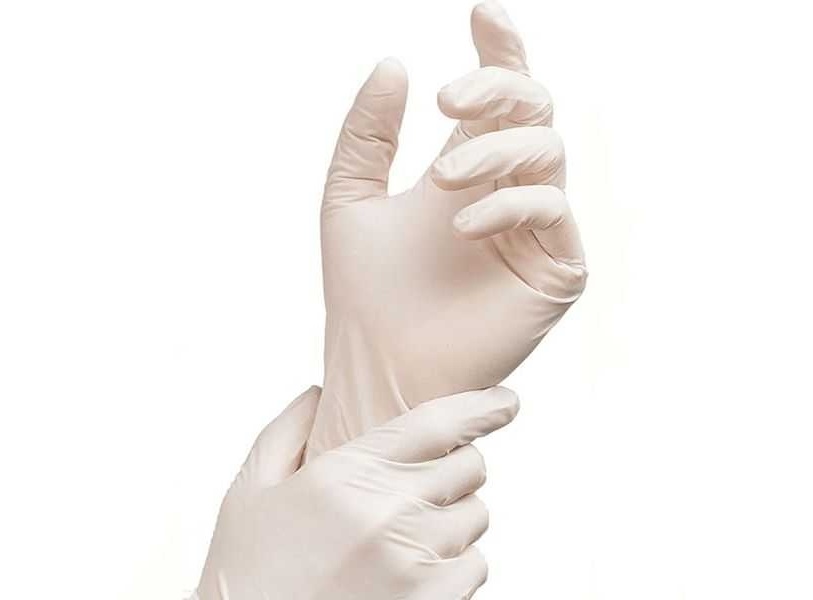 ถุงมือยางธรรมชาติ ชนิดไม่มีแป้ง