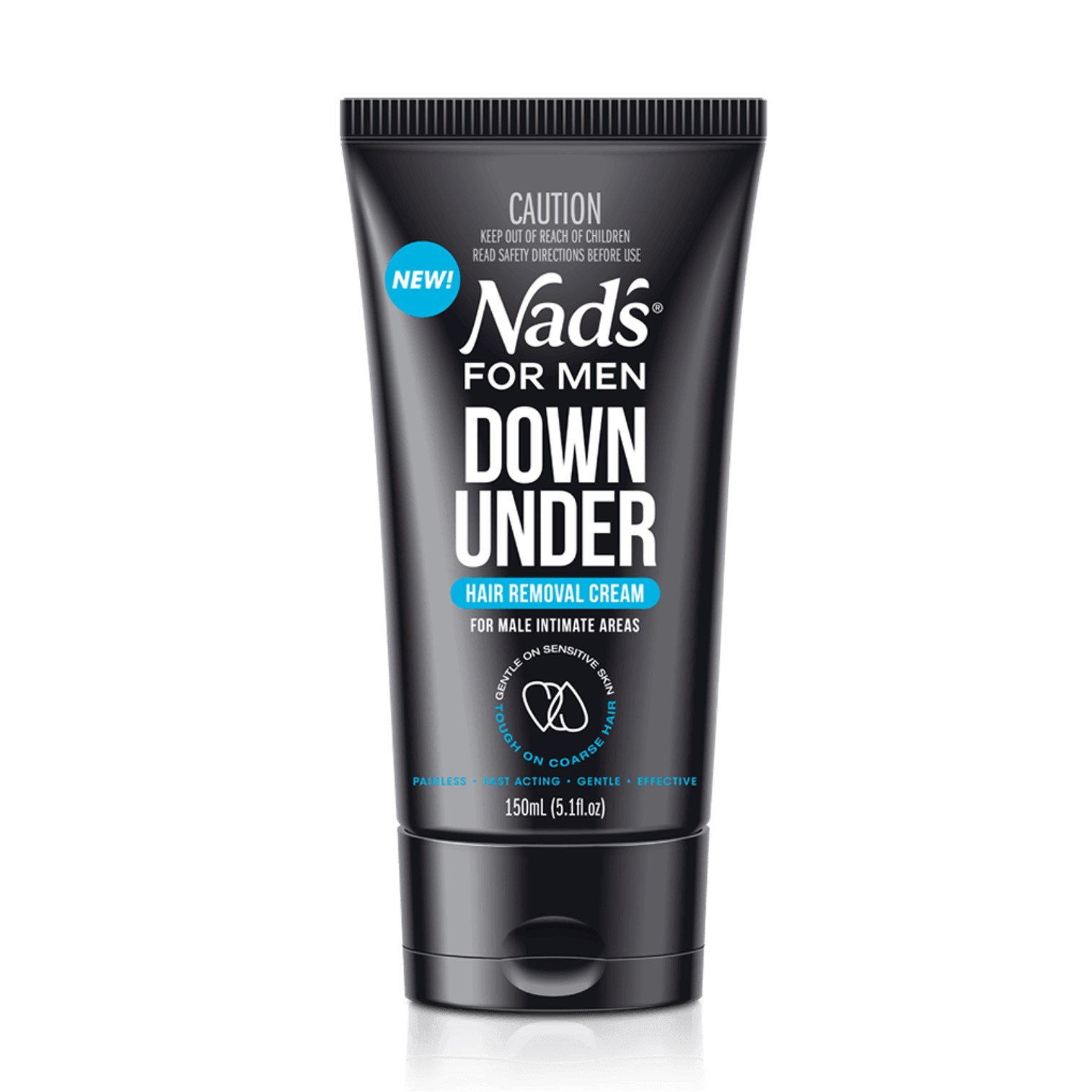 Nad's For Men Down Under Hair Removal Cream 150ml ผลิตภัณฑ์กำจัดขนบริเวณจุดซ่อนเร้นสำหรับผู้ชายจากออสเตรเลีย
