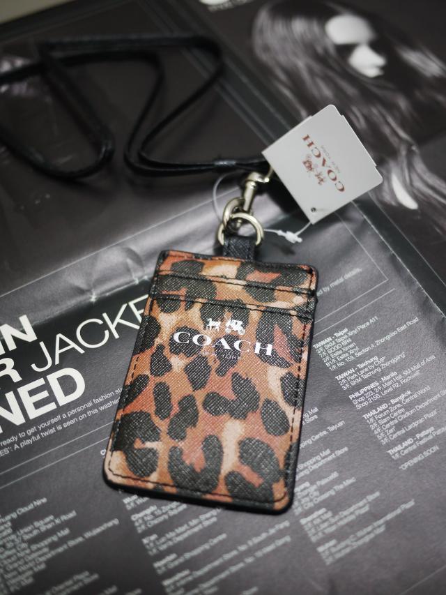 Coach Card Holder
