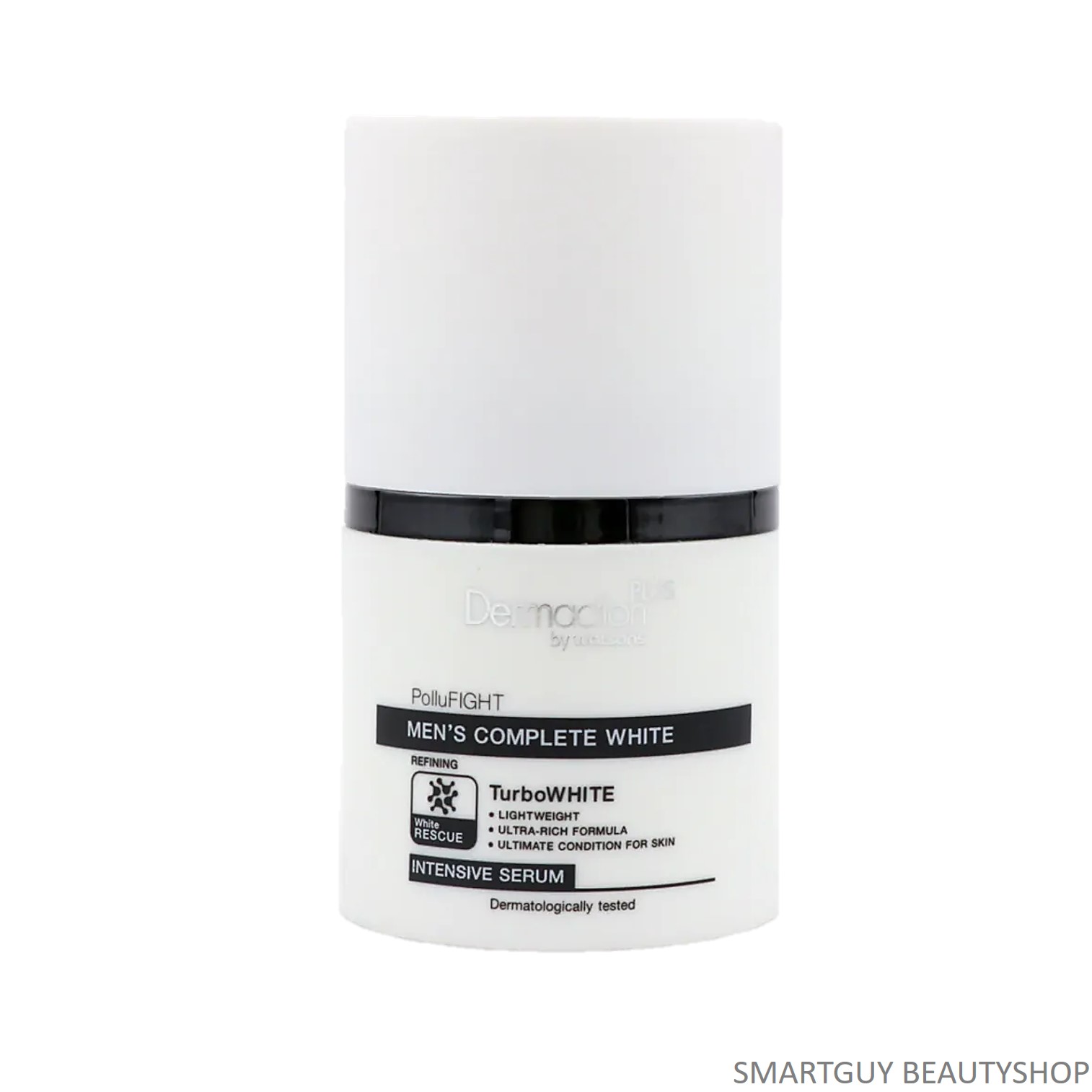 Dermaction Plus By Watsons Men’s Complete White Intensive Serum 30ml เซรั่มบำรุงผิวหน้าสูตรพรีเมี่ยมสำหรับผู้ชาย