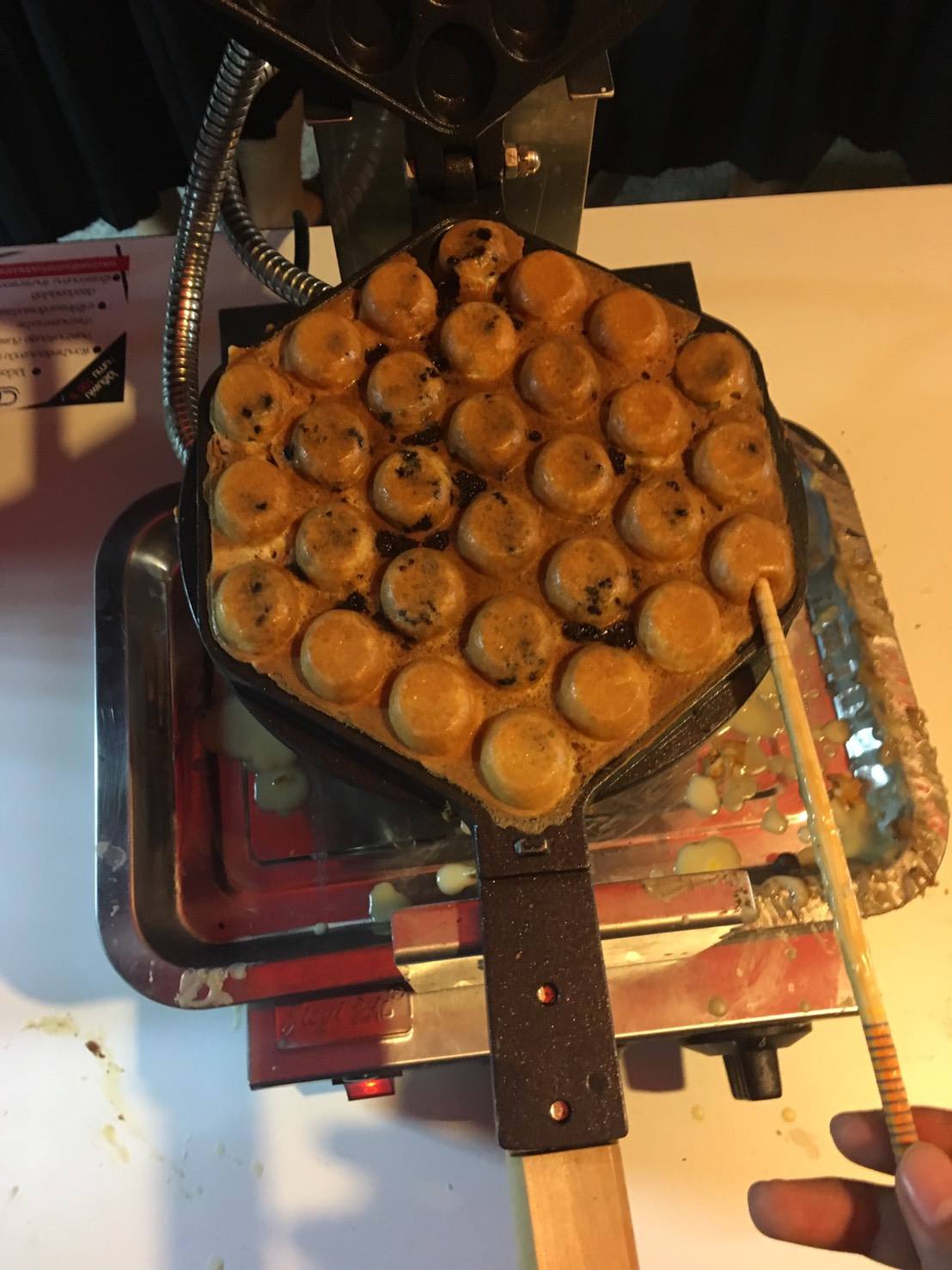 แป้งวาฟเฟิลฮ่องกง สำเร็จรูป ปรับสูตรใหม่เพิ่มความหอม ทำง่าย ราคาถูก เหมาะสำหรับร้านค้า แถมสูตรฟรี (500กรัม)