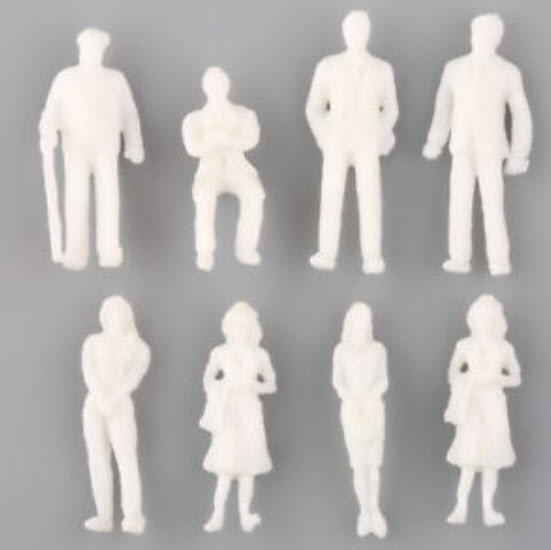 คน (Street people) สเกล 1:150 คละ / 100 คน