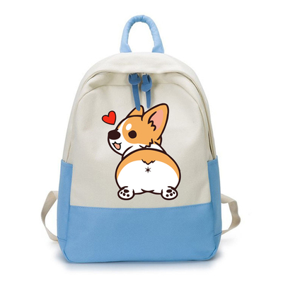 กระเป๋าเป้สะพายหลัง Corgi Dog