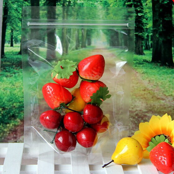 ถุงพลาสติกใส ซิปล็อค ตั้งได้ ขนาด 10x15 + 3cm