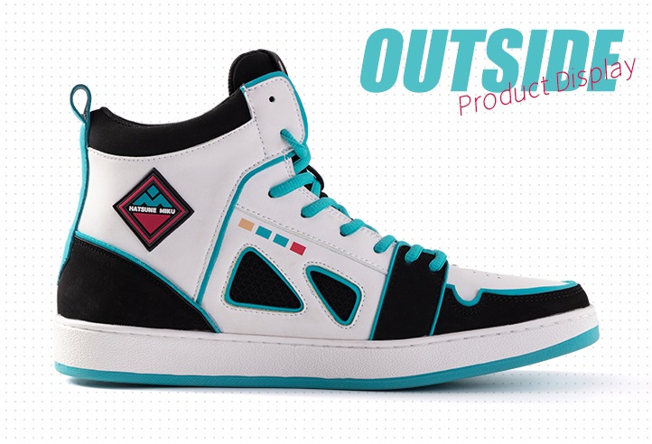 รองเท้าผ้าใบ ลาย Hatsune Miku ฮัตสึเนะ มิกุ