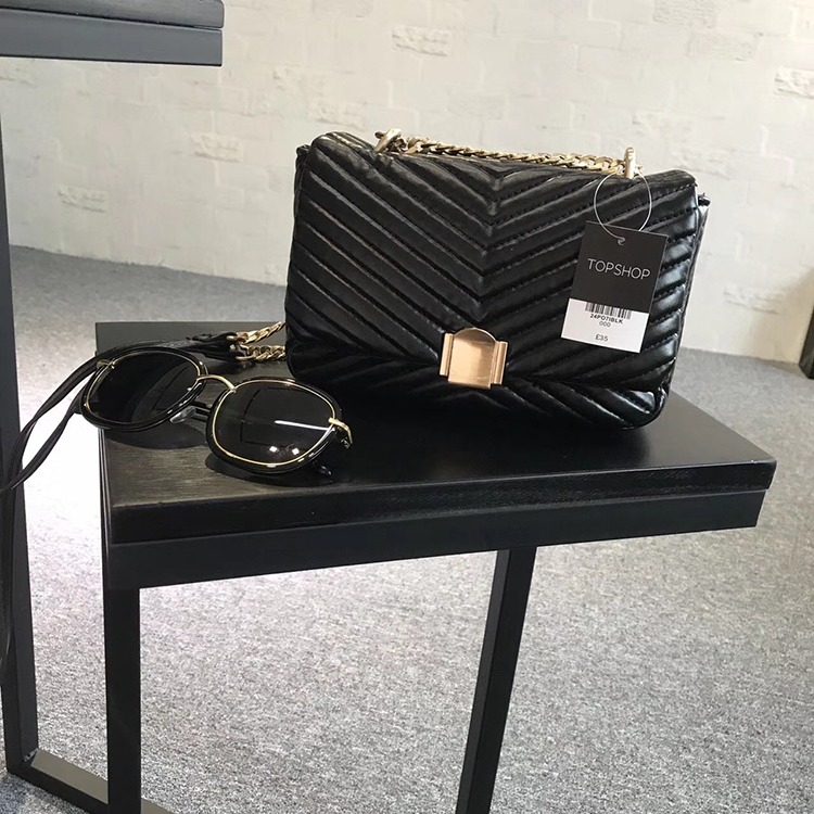 Topshop OBI Quilted Crossbody Bag