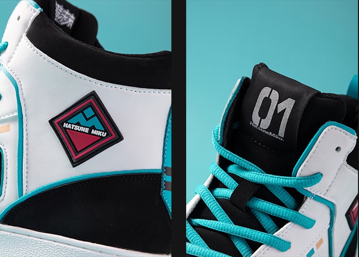 รองเท้าผ้าใบ ลาย Hatsune Miku ฮัตสึเนะ มิกุ