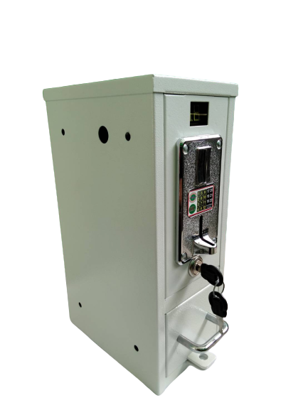 กล่องหยอดเหรียญเครื่องซักผ้ารับเหรียญ10