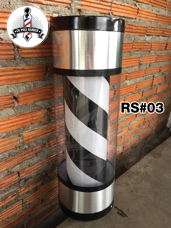 ไฟหมุน บาร์เบอร์ วินเทจ RS#03 ขนาด 60 cm.