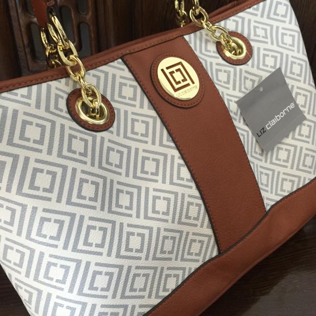 Liz Claiborne Real Fit Satchel Bag