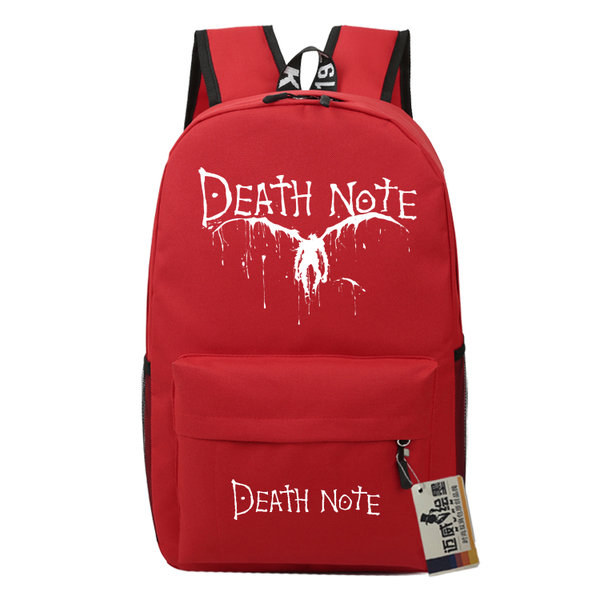 กระเป๋าเป้ ลาย Death note เรืองแสง