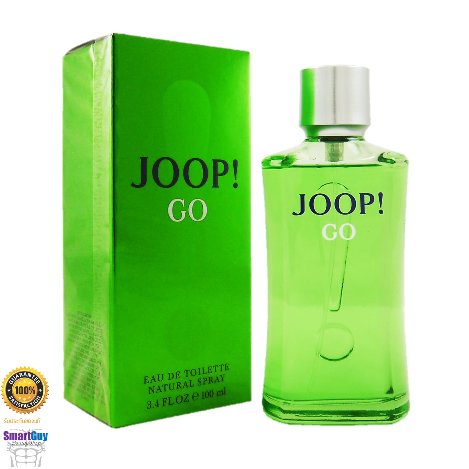 JOOP! GO Eau De Toilette 100ml. น้ำหอมลิขสิทธิ์ของแท้ซีรี่ย์ใหม่จากแบรนด์ JOOP! กลิ่นใหม่สุดแนวสำหรับผู้ชายหอมเย็นสปอร์ตผสานความเซ็กซี่แนวใหม่