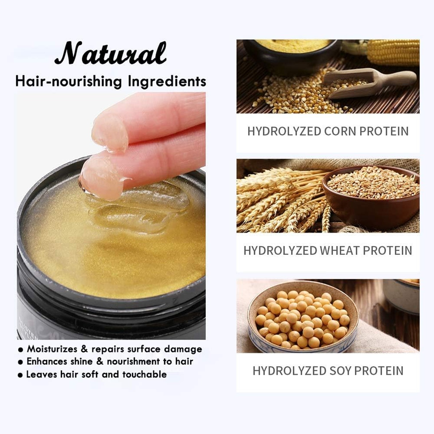 JVR Hair Wax Premium Styling Hair Wax for Men 80g ผลิตภัณฑ์จัดแต่งทรงผมผู้ชายสูตรพิเศษคุณภาพสูงจากต่างประเทศของแท้พร้อมส่ง