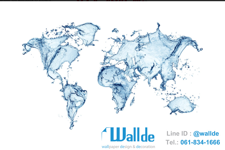 สั่งพิมพ์วอลเปเปอร์ ลายแผนที่ 0013
