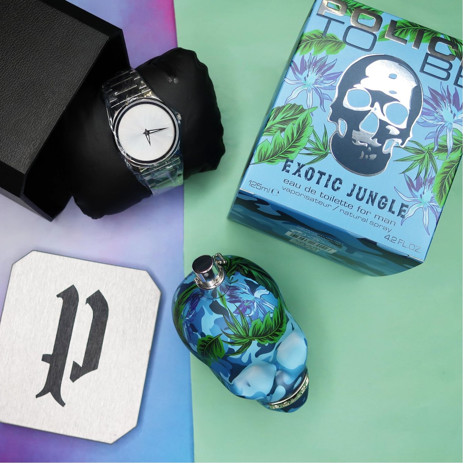 Police To Be Exotic Jungle For Men Eau de Toilette 125ml น้ำหอมกลิ่นสุดพิเศษใหม่ล่าสุดจากแบรนด์โปลิสสินค้าลิขสิทธิ์แท้จำนวนจำกัด