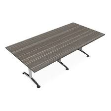 โต๊ะประชุมผิวเมลามีนอย่างดี ขนาด 240*120*75 ซม.