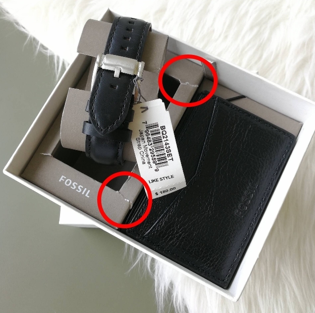 FOSSIL FLYNN PILOT BQ2143SET