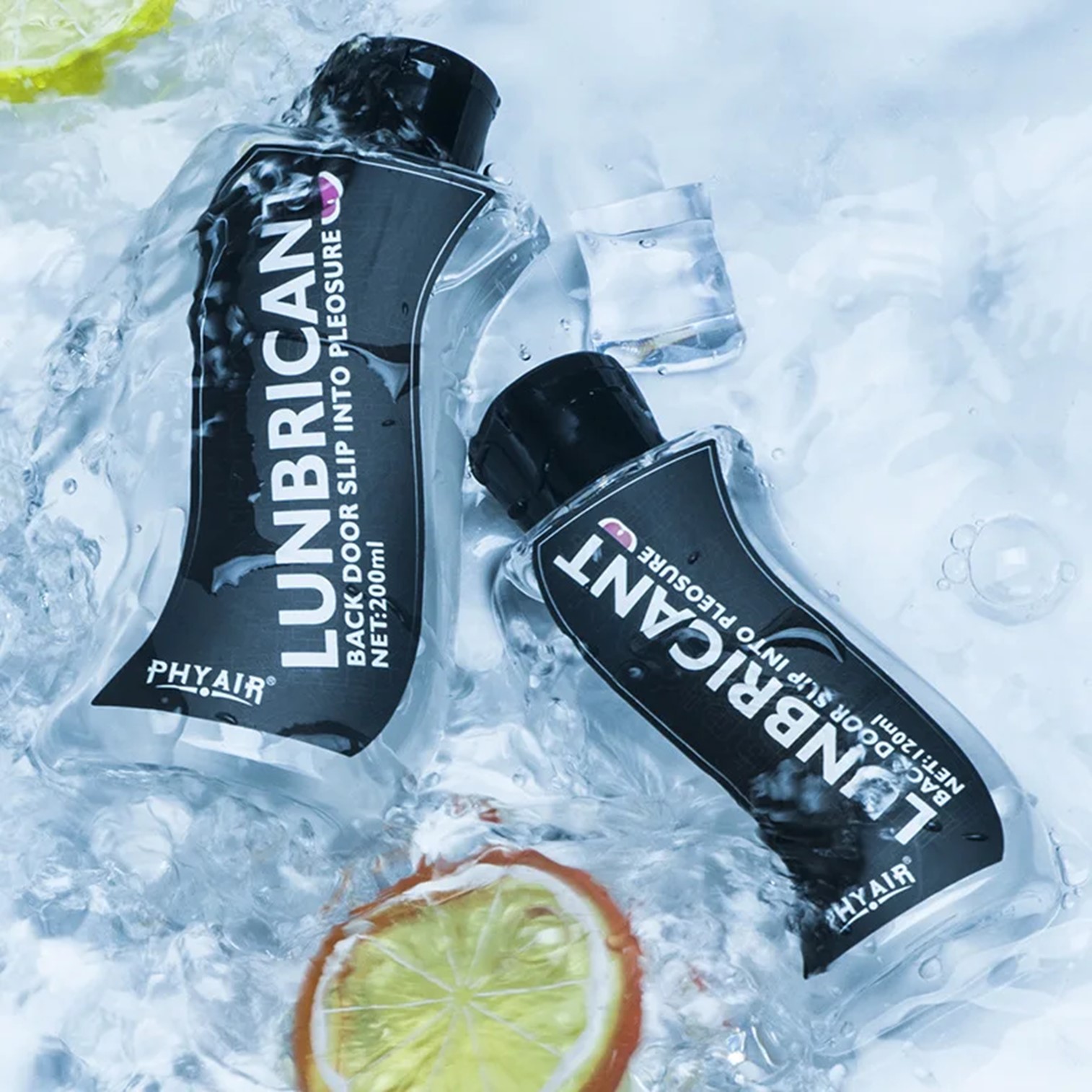 Phyair Back Door Slip Into Pleosure lubricant gel for anal 200ml เจลหล่อลื่นสูตรน้ำบางเบาสำหรับการร่วมรักทางด้านหลังโดยเฉพาะ