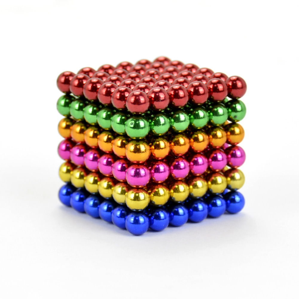 แม่เหล็กแรงสูง Bucky Ball 5mm (6สีแบบกลม)