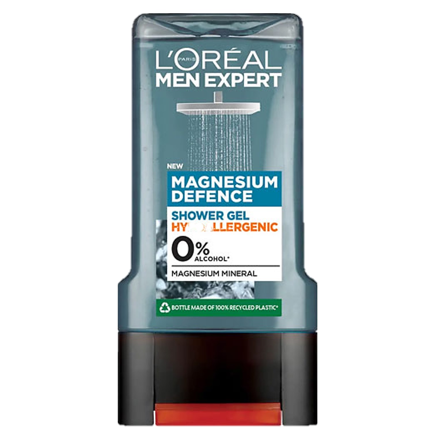 L'Oreal Paris Men Expert Magnesium Defense Shower Gel 300ml เจลอาบน้ำสำหรับผู้ชายสูตรพิเศษใหม่ล่าสุดจากลอรีอัลปารีส