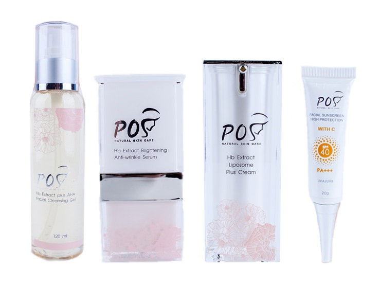 ชุดบำรุงผิวผสมสารสกัดจากยางพารา (POS Hb Extract Beauty Set B)