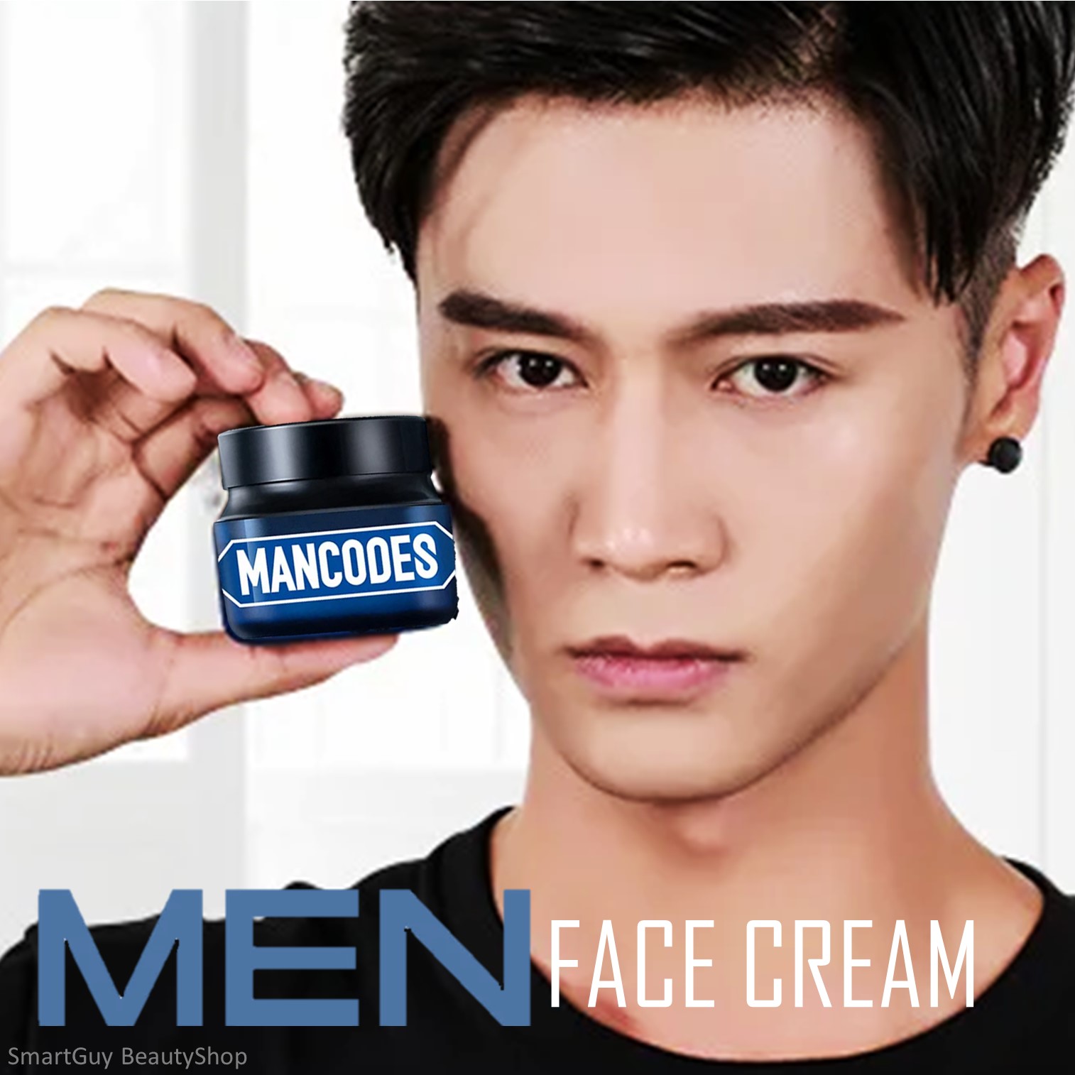 Mancodes Replenshment Moisturizing Cream For Men 50g. ครีมมอยซ์เจอร์บำรุงผิวหน้าเพิ่มความชุ่มชื้นสำหรับผู้ชายหล่อดูดีย้อนวัยผิวหน้า