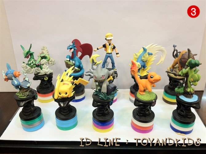 โปเกมอน ฐาน 10ตัว ชุด3