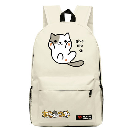 กระเป๋าเป้ ลาย Neko Atsume