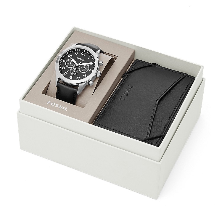 FOSSIL FLYNN PILOT BQ2143SET