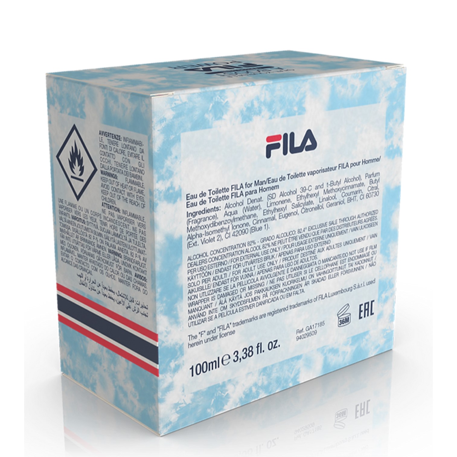 FILA F-Power EDT For Man 100ml น้ำหอมสำหรับผู้ชายกลิ่นหอมสปอร์ตสดชื่นสินค้าลิขสิทธิ์แท้นำเข้าจากต่างประเทศพร้อมส่ง