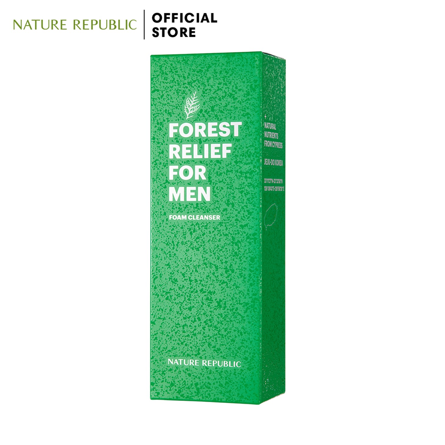 FOREST RELIEF FOR MEN FOAM CLEANSER 150ML คลีนซิ่งโฟมทำความสะอาดผิวหน้าสูตรพิเศษสำหรับผู้ชายจากเกาหลีของแท้พร้อมส่ง