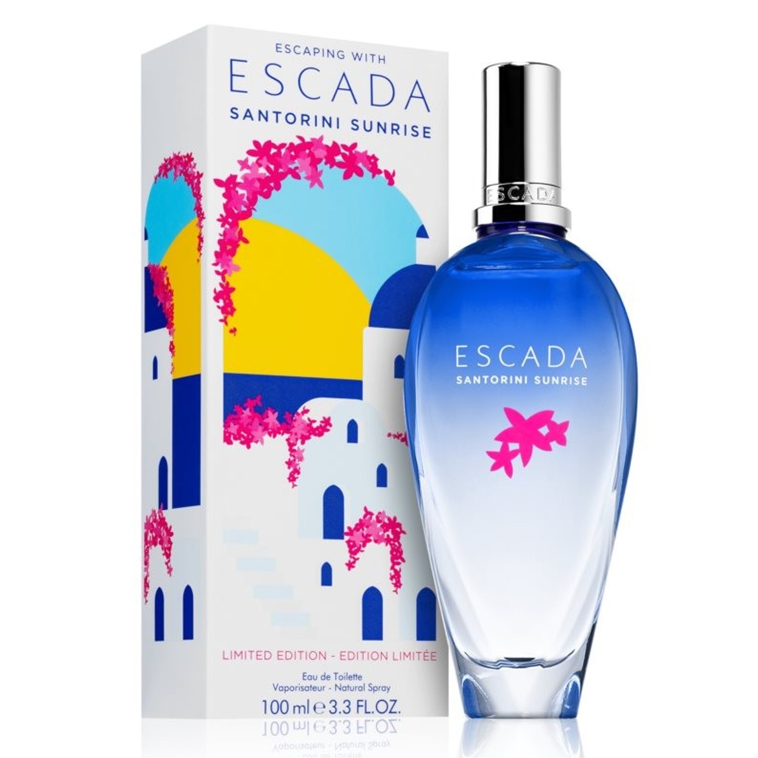 Escada Santorini Sunrise Eau De Toilette 100ml น้ำหอมผู้หญิงกลิ่นเซ็กซี่สุดพิเศษจากต่างประเทศสินค้าลิขสิทธิ์แท้นำเข้าจากออสเตรเลียพร้อมส่ง