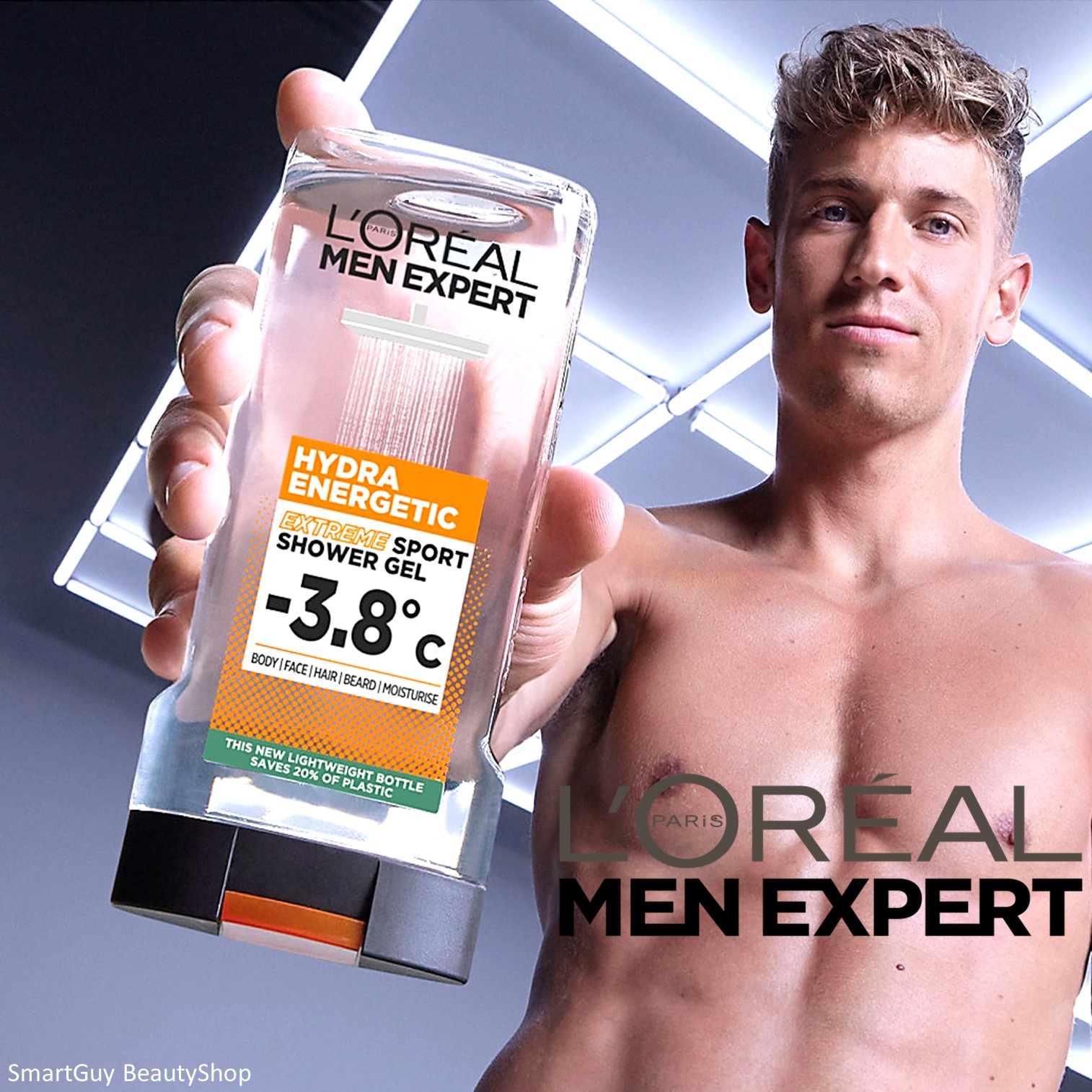 L’oreal Men Expert HYDRA ENERGETIC EXTREME SPORT SHOWER GEL 400ML เจลอาบน้ำสำหรับผู้ชายสูตรพิเศษใหม่ล่าสุดสินค้านำเข้าจากออสเตรเลียของแท้พร้อมส่ง