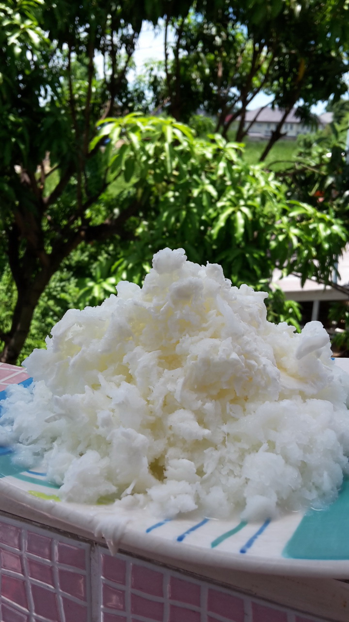 ผงนมน้ำแข็งใสเกล็ดหิมะสำเร็จรูป น้ำแข็งใส ปุยนุ่น รสสตอเบอรี่