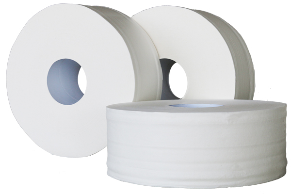 กระดาษชำระม้วนใหญ่ CariePluz Green Virgin