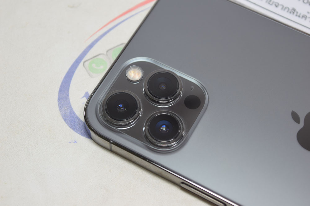 (ลดราคา)iPhone 12 ProMax 128GB สี Gray ศูนย์ไทย สภาพสวยไร้ตำหนิ
