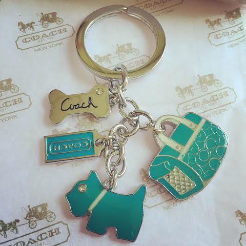 Coach พวงกุญแจพรีเมี่ยมนิตยสาร