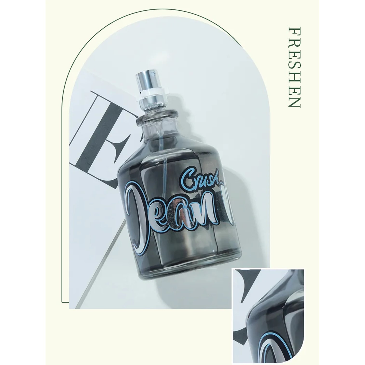 Jean Miss Crush Pour Homme Eau De Toilette 100ml น้ำหอมผู้ชายกลิ่นหอมเย็นผสานความคลาสสิคสุดพิเศษสินค้านำเข้าจากต่างประเทศพร้อมส่ง