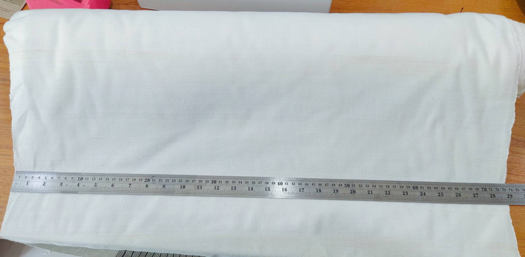 ผ้าฝ้ายทอมือ Cotton Fabric Hand Weaved กว้าง71cm*90cm Hand made