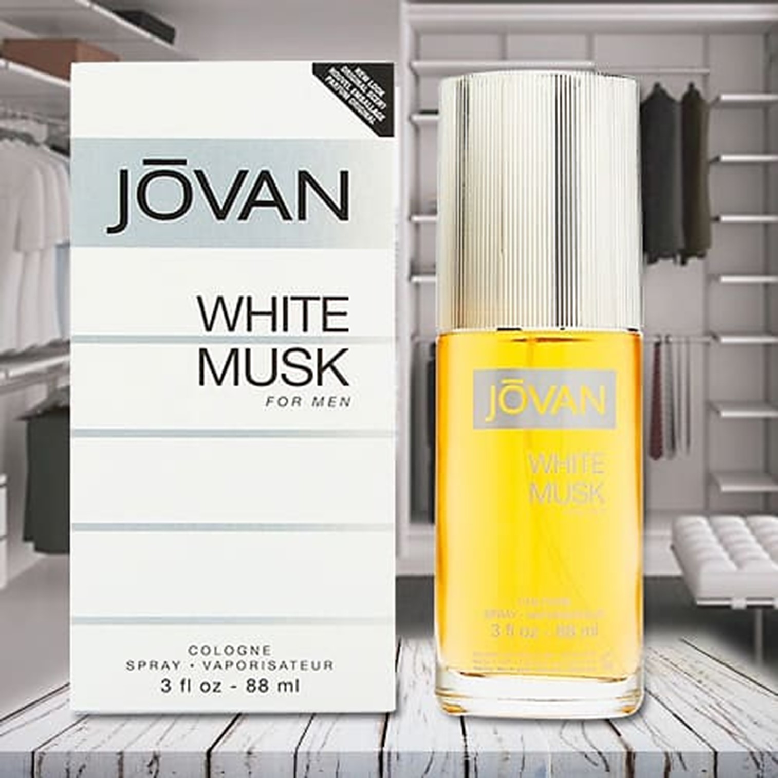 Jovan White Musk For Men Cologn 88ml น้ำหอมผู้ชายกลิ่นสุดคลาสสิคจากต่างประเทศของแท้พร้อมส่ง